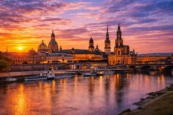 Voyage en autocar à Dresde au départ de la Belgique