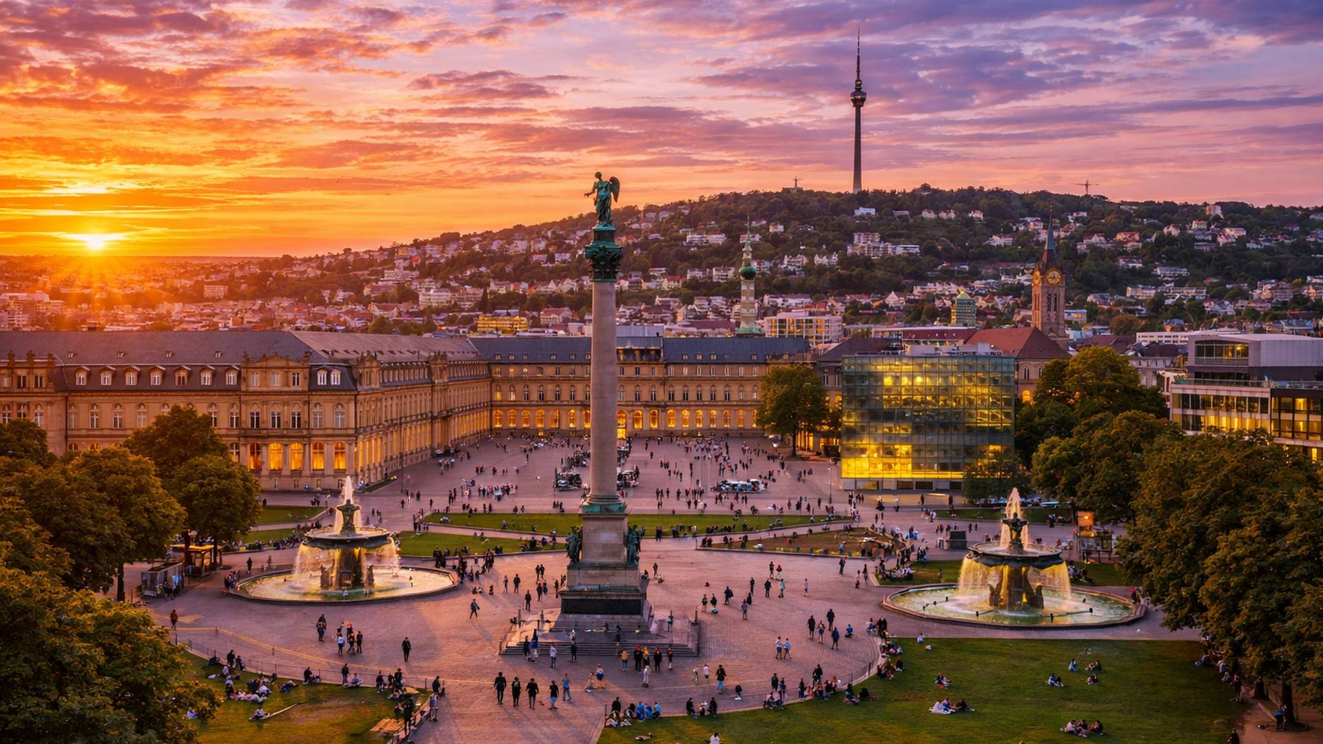 Voyages à Stuttgart en autocar au départ de la Belgique