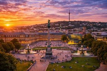 Voyage en autocar à Stuttgart au départ de la Belgique