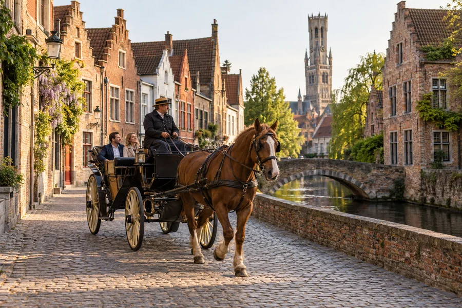Amsterdam, Brügge und Gent