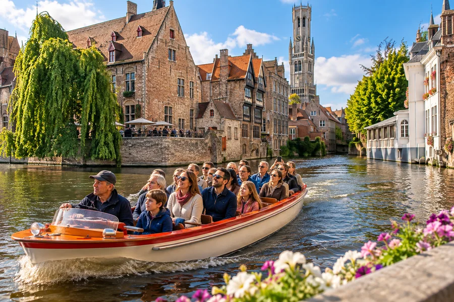 Brügge, Gent und Antwerpen