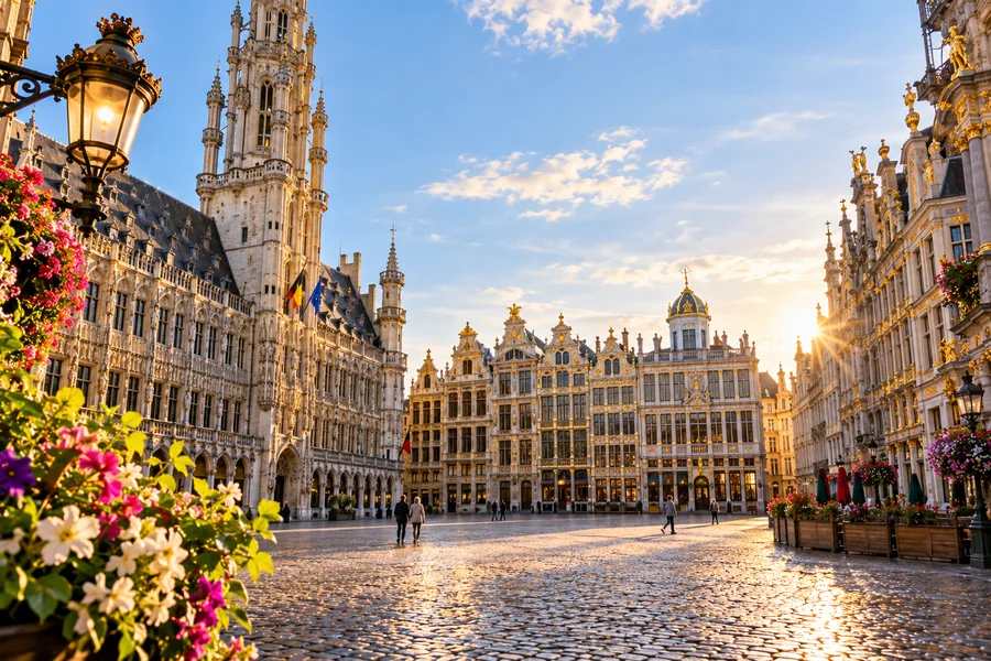 Köln, Brüssel und Paris