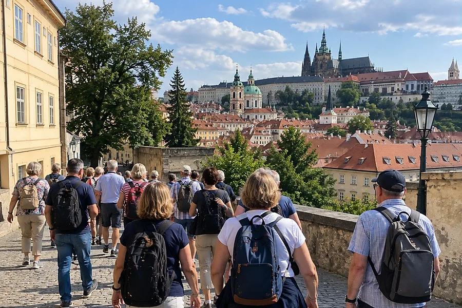 Berlin, Prag und Wien