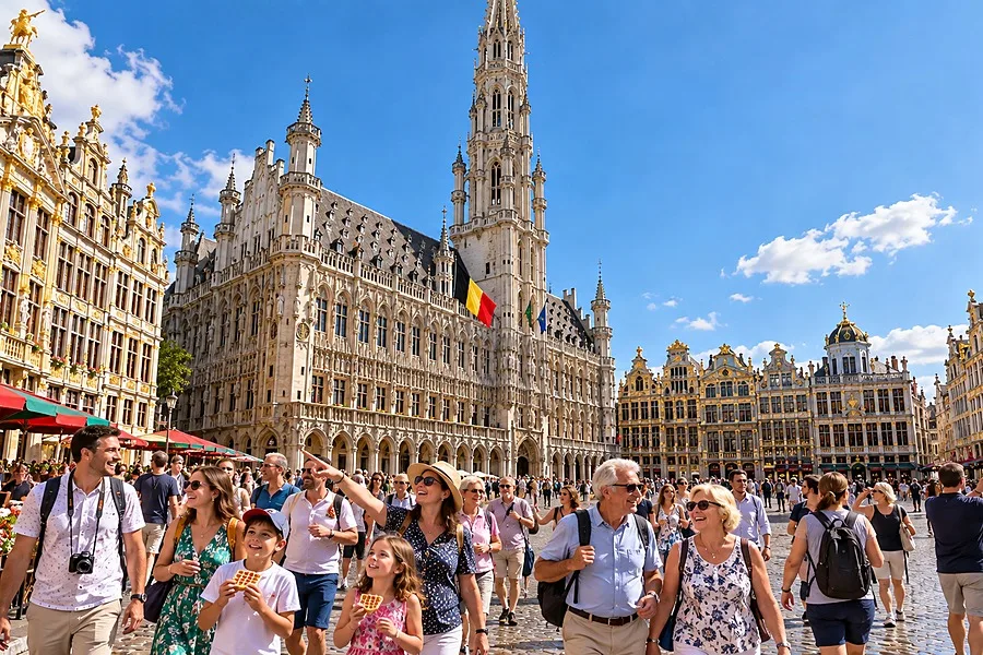 Amsterdam, Bruksela i Paryż