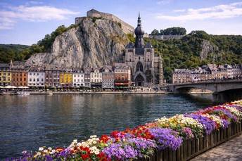 Coach trip to Dinant from Belgium
