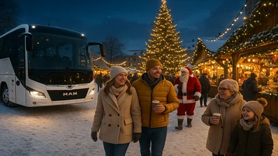 Christmas markets coach trips from Belgium to magical European winter atmospheres