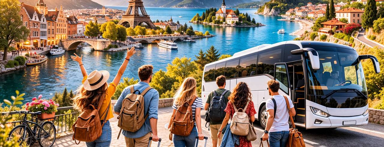 Voyage en autocar en Europe