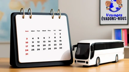 Calendrier des voyages en autocar au départ de la Belgique : circuits, excursions, city-trips et séjours