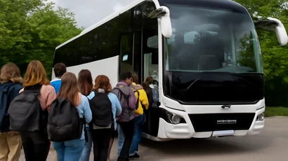 Location d'autocar pour un voyage scolaire - 54 places