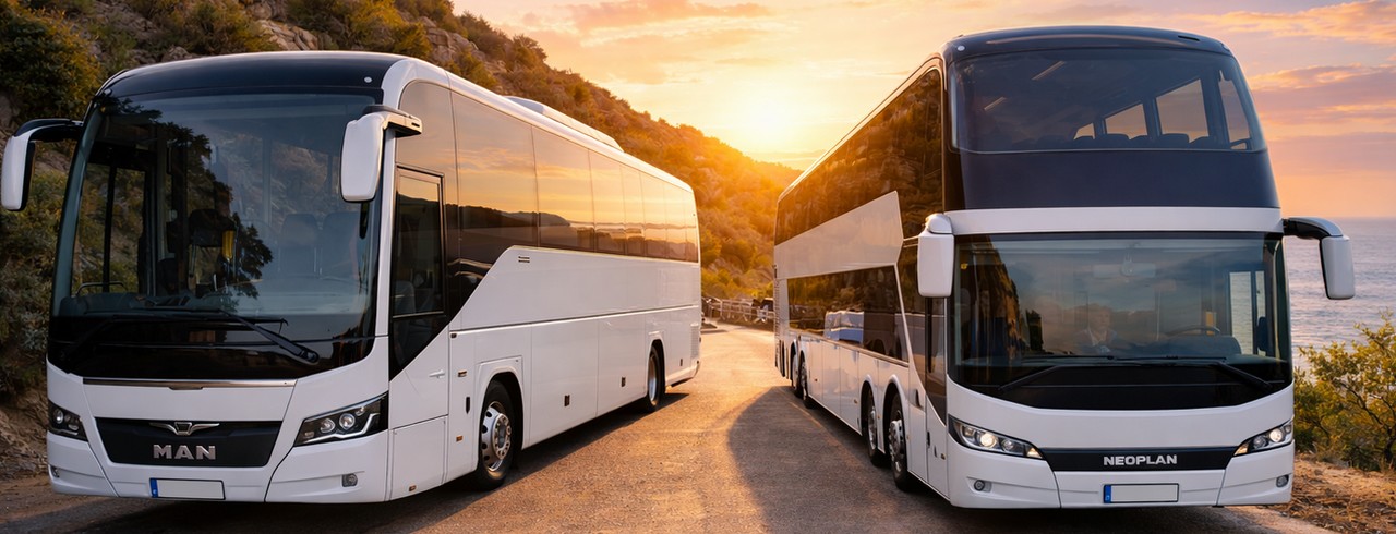 Location d’autocar avec chauffeur au départ de la Belgique