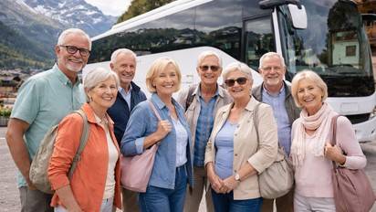 Autocar avec chauffeur pour groupe senior