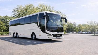 Autocar simple étage avec chauffeur en Belgique