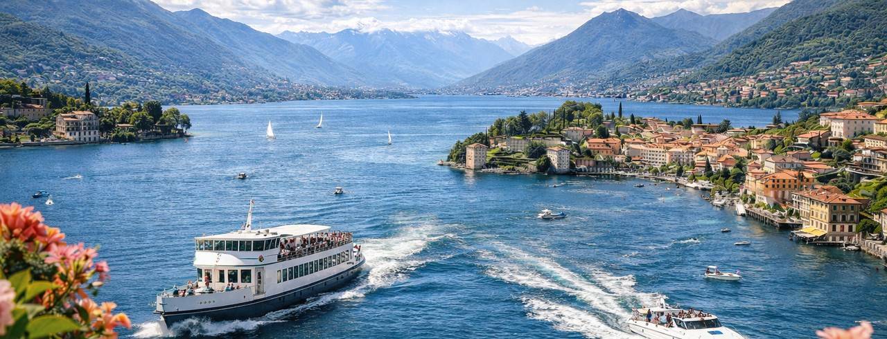 Voyage de groupe pour les lacs Italiens – Côme, Majeur, Lugano et Bergame