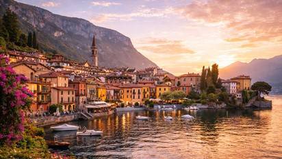 Varenna au bord du lac de Côme, village coloré et panoramas romantiques