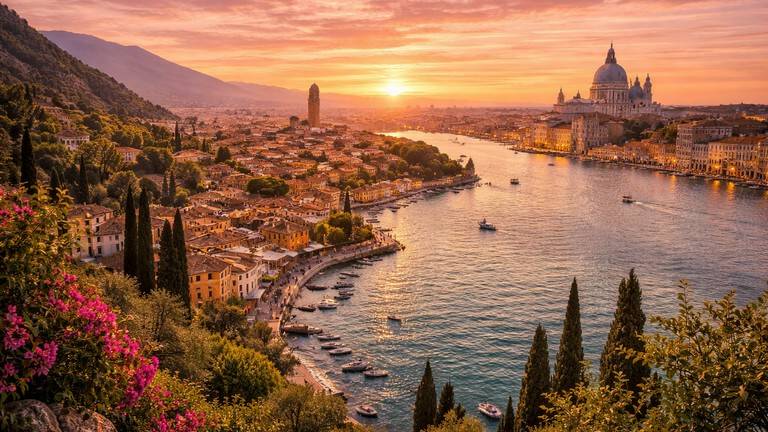 Circuit en autocar dans le nord de l’Italie – Lacs, villes d’art et paysages majestueux