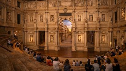 Teatro Olimpico de Vicence, chef-d’œuvre de Palladio