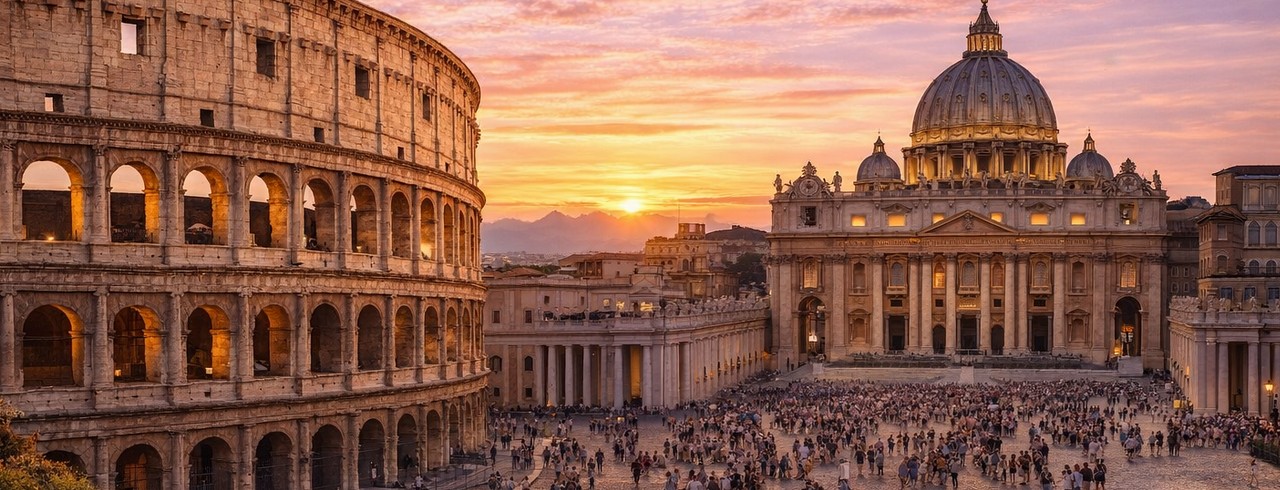 Voyage de groupe à Rome en autocar – Colisée, Vatican et monuments emblématiques