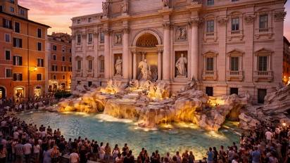 Fontaine de Trevi, chef‑d’œuvre baroque incontournable de Rome