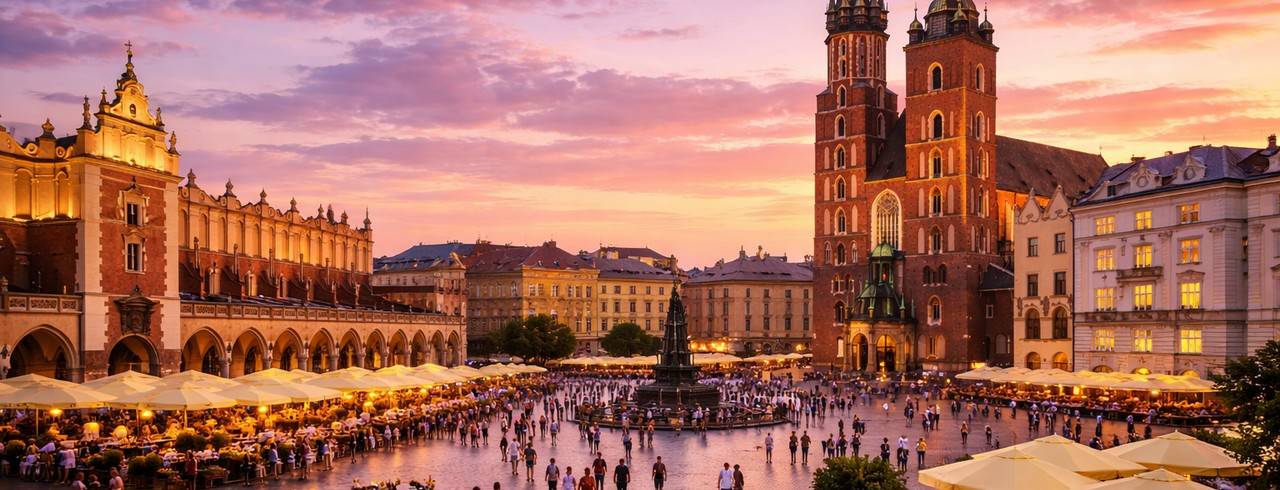 Voyage de groupe à Cracovie – Wawel, vieille ville et quartier Kazimierz
