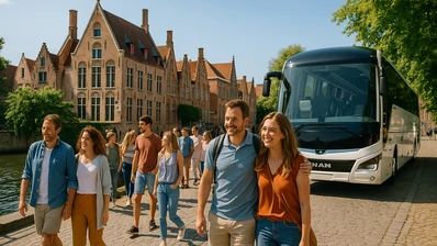 Excursions d'une journée pour groupes en autocar au départ de la Belgique