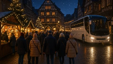 Marchés de Noël pour groupes en autocar au départ de la Belgique