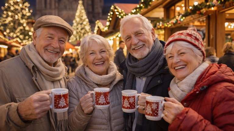 Voyage aux marchés de Noël en autocar pour groupes seniors