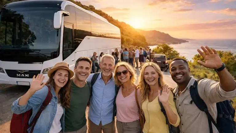 Organisation de voyages de groupe en autocar au départ de la Belgique