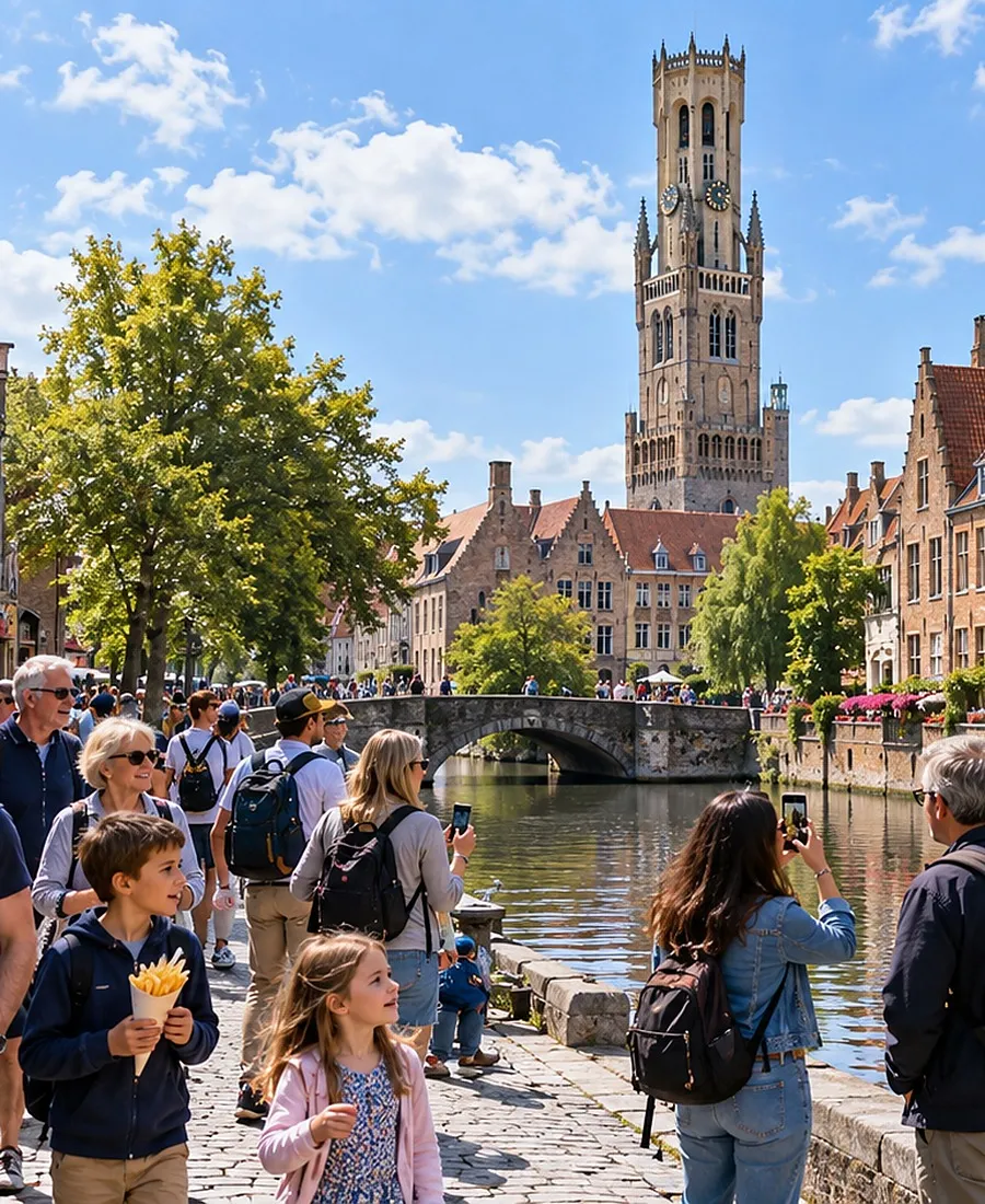 Amsterdam, Brügge und Gent