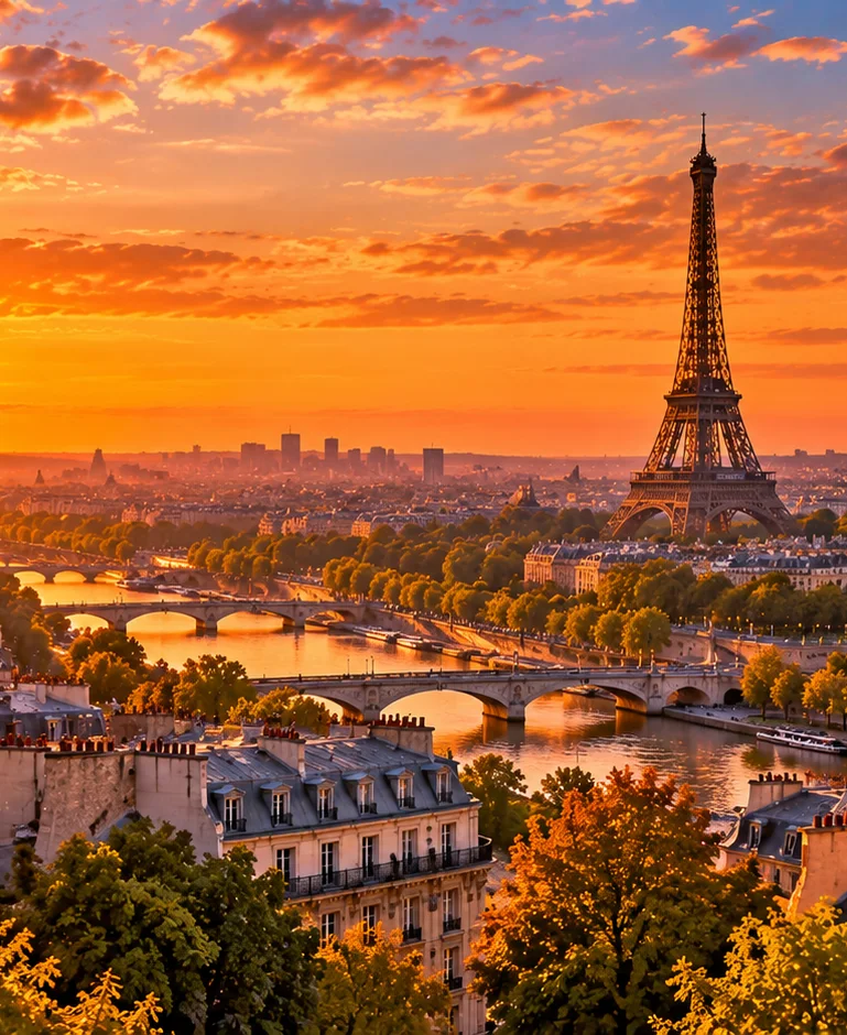 Paris, Brügge und Amsterdam