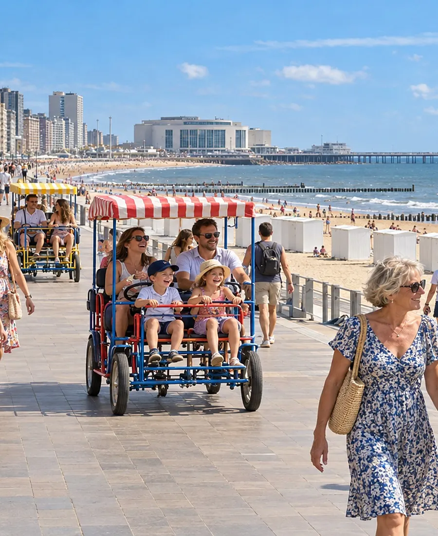Seaside holidays for seniors in Belgium