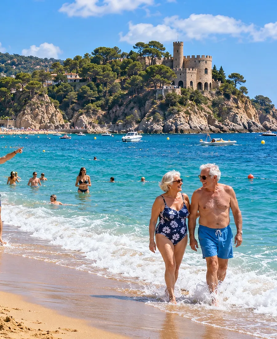 Seaside holidays for seniors in Spain