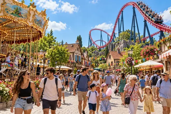 Disneyland Paris as a group: one or two parks for a magical day
