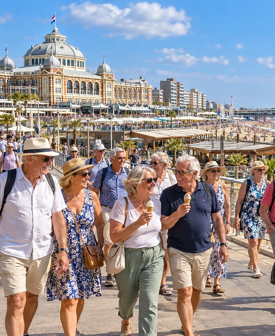 Seaside holidays for seniors in the Netherlands