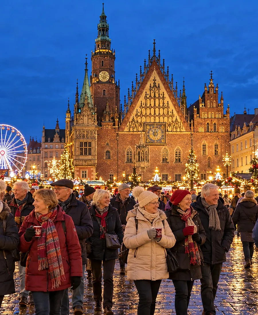 Marchés de Noël pour seniors en Pologne