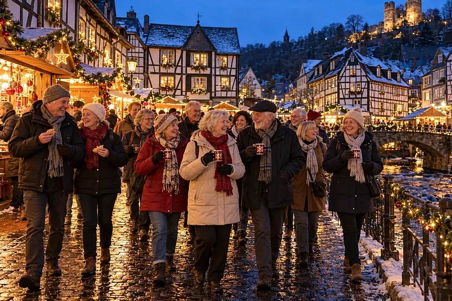Mercatino di Natale di Aquisgrana per senior