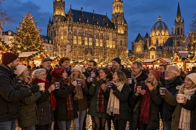 Weihnachtsmarkt Aachen mit dem Reisebus für Gruppen