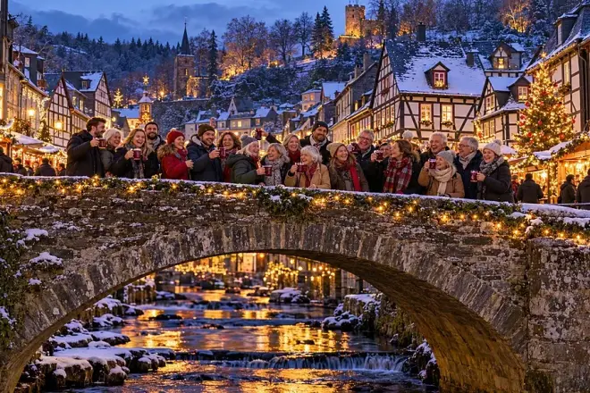 Weihnachtsmarkt Monschau mit dem Reisebus für Gruppen