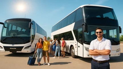 Location d'autocars avec chauffeur en Belgique pour groupes et entreprises