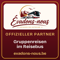 Offizieller Partner von Évadons-nous – Gruppenreisen im Reisebus