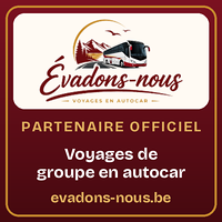 Partenaire officiel d’Évadons-nous – voyages de groupe en autocar