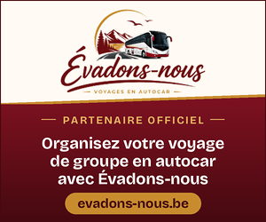 Partenaire officiel d’Évadons-nous – voyages de groupe en autocar