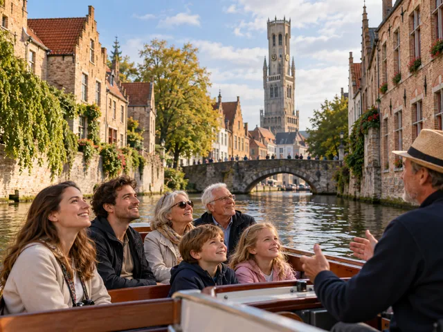 Foto 1 di 5 – Bruges in gruppo: canali, Belfort e beghinaggio