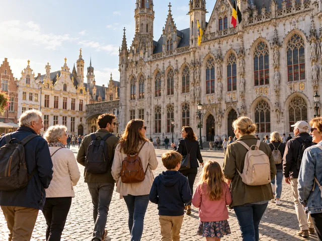 Foto 2 di 5 – Bruges in gruppo: canali, Belfort e beghinaggio