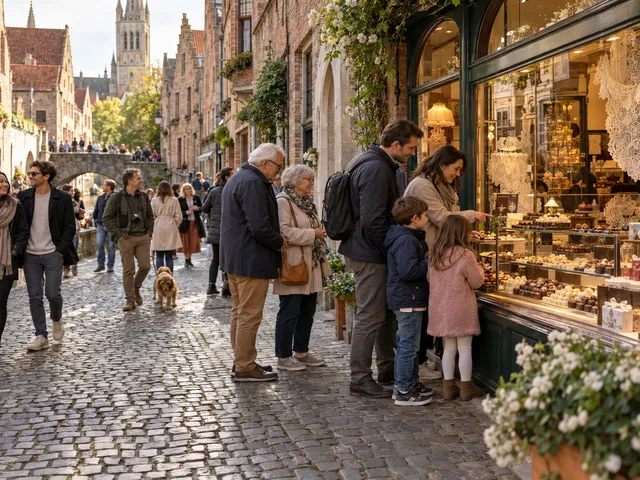 Foto 5 di 5 – Bruges in gruppo: canali, Belfort e beghinaggio