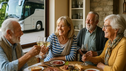 Voyages gastronomiques pour groupes seniors