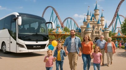 Visites de parcs d’attractions en autocar depuis la Belgique