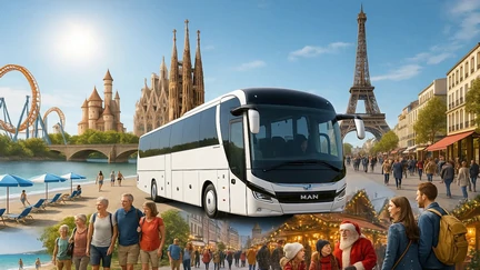 Voyages en autocar depuis la Belgique — City trips & circuits