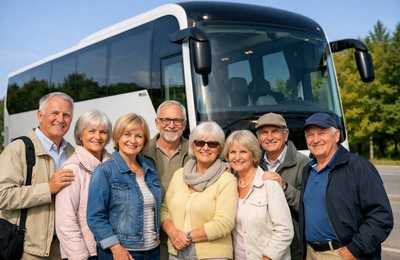 Voyages seniors en autocar