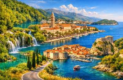 Circuit en autocar en Croatie – Dubrovnik, Split, lacs de Plitvice et côte adriatique