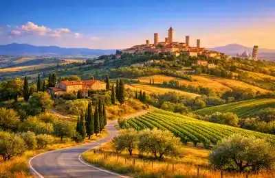 Voyage en autocar en Toscane – paysages, villages médiévaux et culture italienne